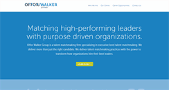 Desktop Screenshot of offorwalkergroup.com